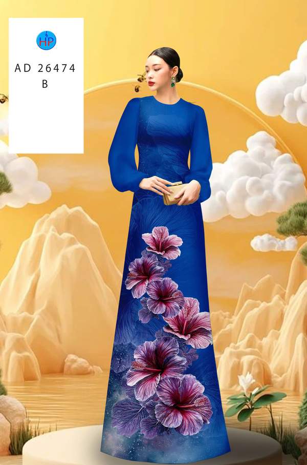 Vải Áo Dài Hoa In 3D AD 26474 10 1761530639 170 vai ao dai hoa in 3d ad 26474