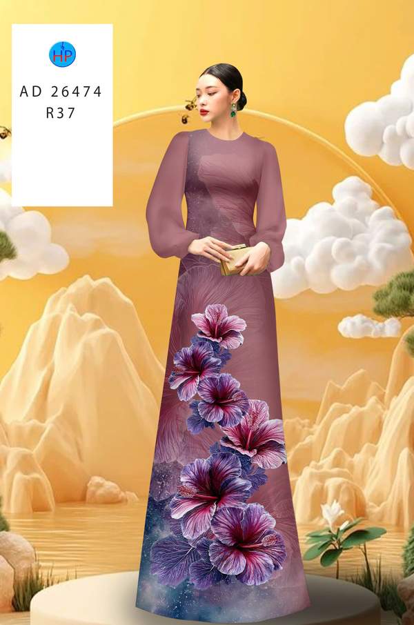 Vải Áo Dài Hoa In 3D AD 26474 11 1761530639 97 vai ao dai hoa in 3d ad 26474