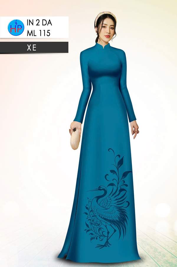 Vải Áo Dài Chim Hạc AD ML115 6 1761617966 157 vai ao dai chim hac ad ml115
