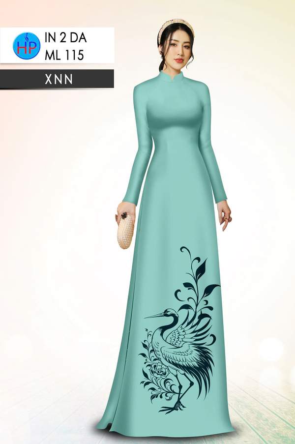 Vải Áo Dài Chim Hạc AD ML115 10 1761617967 828 vai ao dai chim hac ad ml115