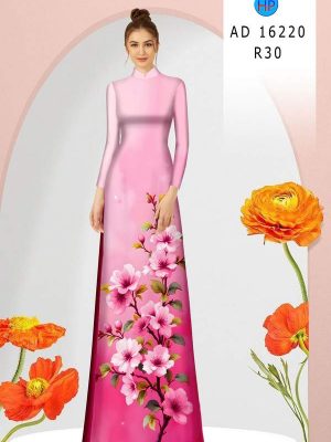 Vải Áo Dài Hoa In 3D AD 16220 26 1761618403 185 vai ao dai hoa in 3d ad 16220