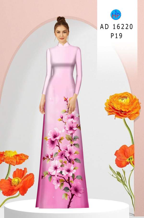 Vải Áo Dài Hoa In 3D AD 16220 7 1761618403 67 vai ao dai hoa in 3d ad 16220