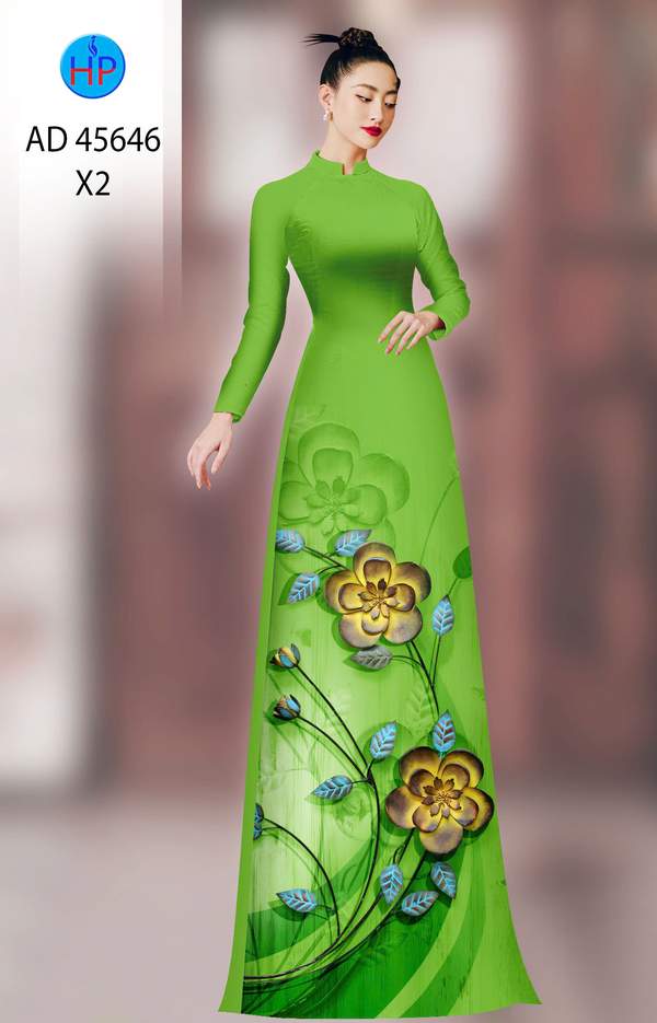 Vải Áo Dài Hoa In 3D AD 45646 6 1761702288 618 vai ao dai hoa in 3d ad 45646