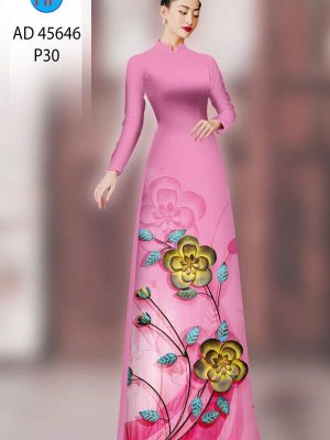 Vải Áo Dài Hoa In 3D AD 45646 29 1761702289 304 vai ao dai hoa in 3d ad 45646