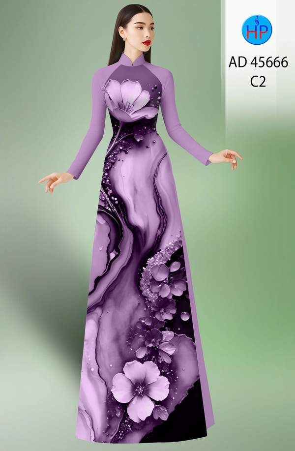 Vải Áo Dài Hoa In 3D AD 45666 13 1761787259 227 vai ao dai hoa in 3d ad 45666