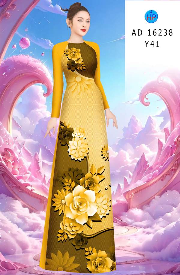 Vải Áo Dài Hoa In 3D AD 16238 10 1761877360 377 vai ao dai hoa in 3d ad 16238