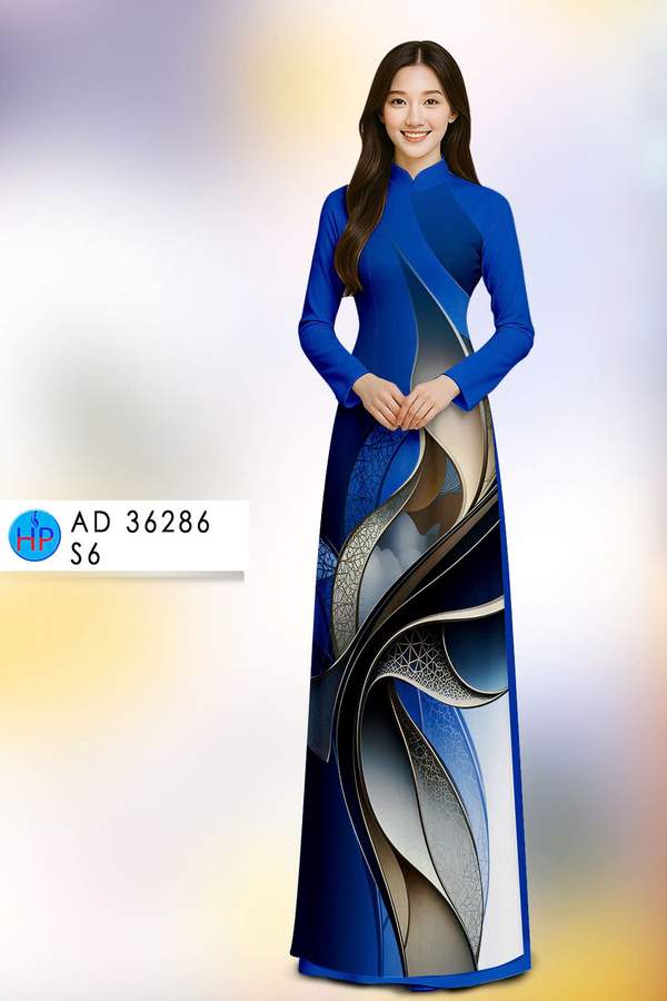 Vải Áo Dài Hoa Văn AD 36286 2 vai ao dai hoa van ad 36286