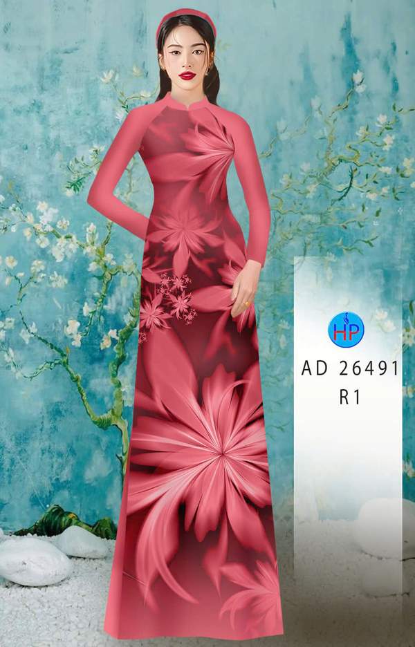 Vải Áo Dài Hoa In 3D AD 26491 3 1761955526 117 vai ao dai hoa in 3d ad 26491