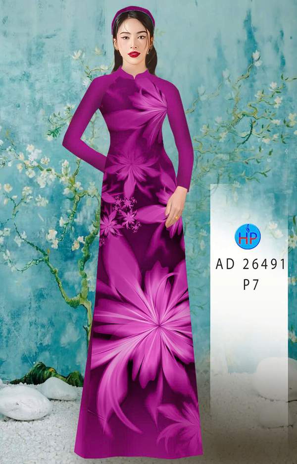 Vải Áo Dài Hoa In 3D AD 26491 11 1761955528 494 vai ao dai hoa in 3d ad 26491