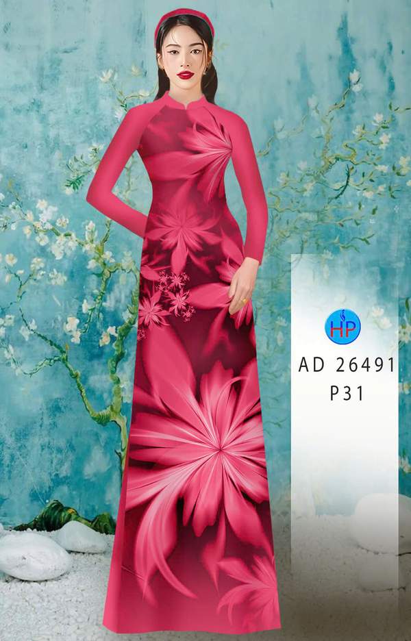 Vải Áo Dài Hoa In 3D AD 26491 9 1761955528 953 vai ao dai hoa in 3d ad 26491