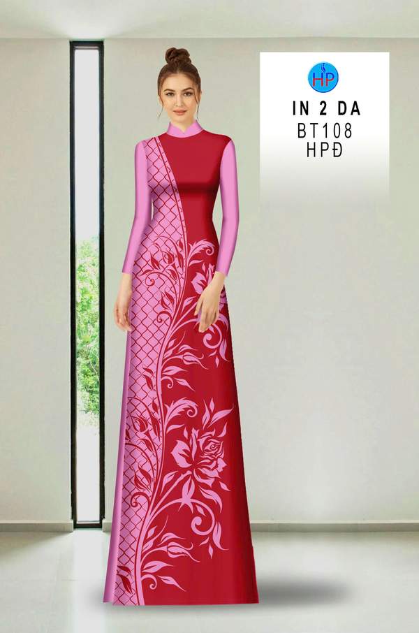 Vải Áo Dài Hoa In 3D AD BT108 4 1762132140 163 vai ao dai hoa in 3d ad bt108