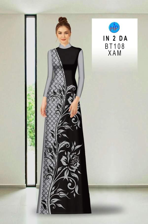 Vải Áo Dài Hoa In 3D AD BT108 2 1762132140 381 vai ao dai hoa in 3d ad bt108