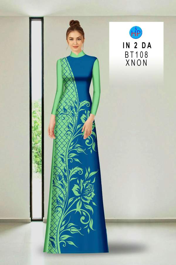 Vải Áo Dài Hoa In 3D AD BT108 8 1762132141 360 vai ao dai hoa in 3d ad bt108