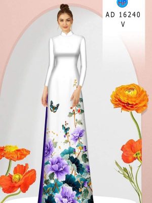 Vải Áo Dài Hoa In 3D AD 16240 21 1762132592 166 vai ao dai hoa in 3d ad 16240