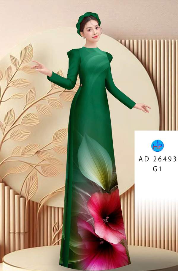 Vải Áo Dài Hoa in 3D AD 26493 7 1762133020 315 vai ao dai hoa in 3d ad 26493