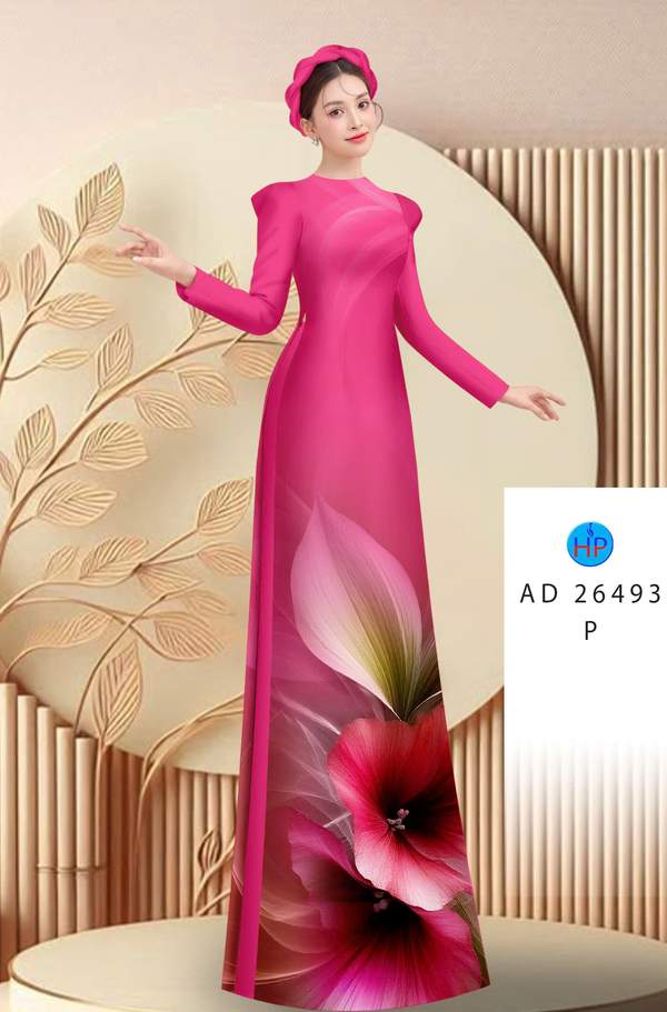 Vải Áo Dài Hoa in 3D AD 26493 10 1762133021 696 vai ao dai hoa in 3d ad 26493