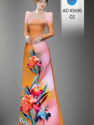 Vải Áo Dài Hoa In 3D AD 45690 21 1762305032 267 vai ao dai hoa in 3d ad 45690