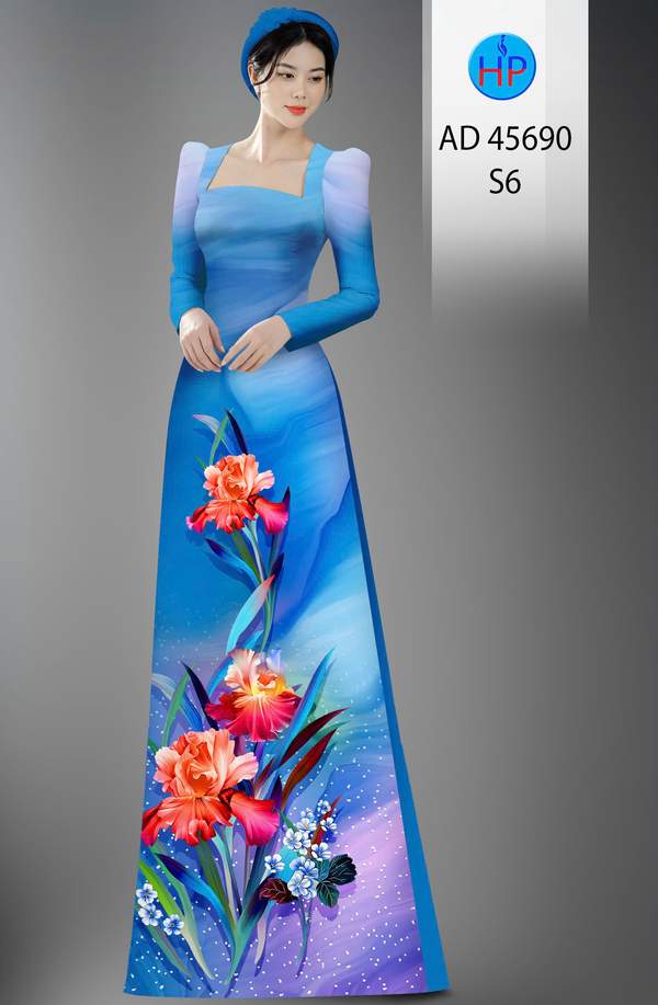 Vải Áo Dài Hoa In 3D AD 45690 13 1762305033 707 vai ao dai hoa in 3d ad 45690