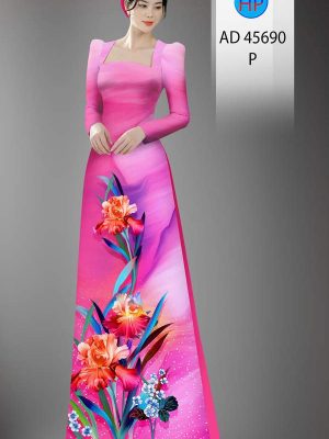 Vải Áo Dài Hoa In 3D AD 45690 29 1762305033 738 vai ao dai hoa in 3d ad 45690