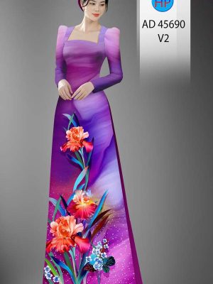 Vải Áo Dài Hoa In 3D AD 45690 28 1762305033 739 vai ao dai hoa in 3d ad 45690