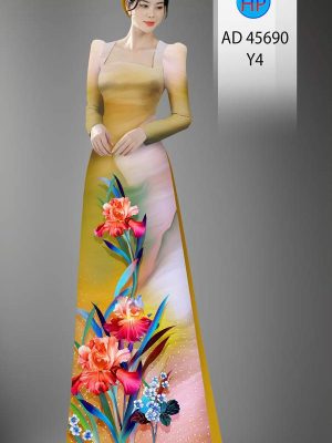 Vải Áo Dài Hoa In 3D AD 45690 32 1762305034 539 vai ao dai hoa in 3d ad 45690