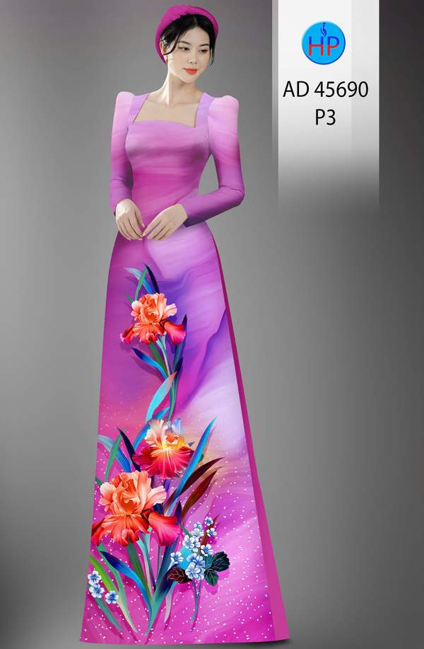 Vải Áo Dài Hoa In 3D AD 45690 17 1762305034 772 vai ao dai hoa in 3d ad 45690