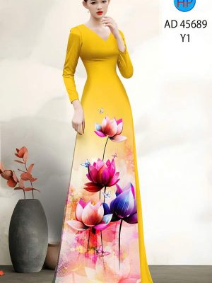 Vải Áo Dài Hoa Sen AD 45689 21 1762305916 726 vai ao dai hoa sen ad 45689