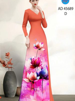 Vải Áo Dài Hoa Sen AD 45689 23 1762305916 877 vai ao dai hoa sen ad 45689