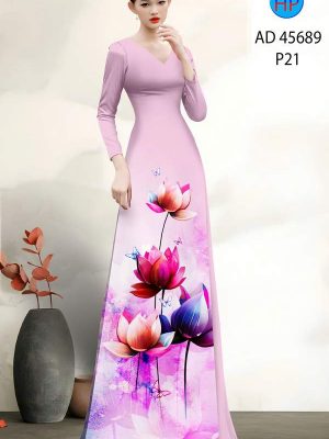 Vải Áo Dài Hoa Sen AD 45689 30 1762305917 353 vai ao dai hoa sen ad 45689