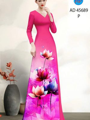 Vải Áo Dài Hoa Sen AD 45689 26 1762305917 421 vai ao dai hoa sen ad 45689