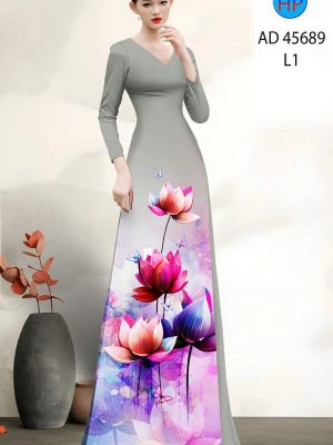 Vải Áo Dài Hoa Sen AD 45689 33 1762305918 230 vai ao dai hoa sen ad 45689