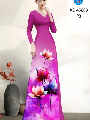 Vải Áo Dài Hoa Sen AD 45689 35 1762305918 352 vai ao dai hoa sen ad 45689