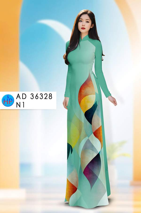 Vải Áo Dài Hoa In 3D AD 36328 4 1762306343 530 vai ao dai hoa in 3d ad 36328