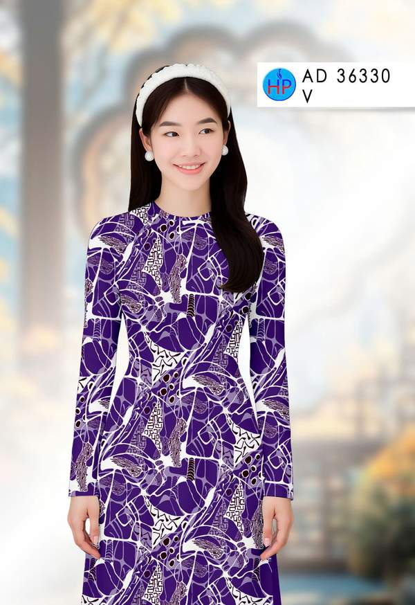 Vải Áo Dài Hoa In 3D AD 36330 2 1762565511 96 vai ao dai hoa in 3d ad 36330