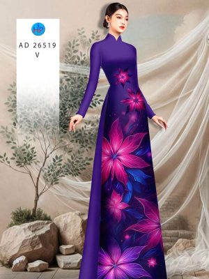 Vải Áo Dài Hoa In 3D AD 26519 30 1762566414 441 vai ao dai hoa in 3d ad 26519