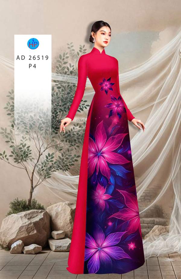 Vải Áo Dài Hoa In 3D AD 26519 12 1762566414 741 vai ao dai hoa in 3d ad 26519