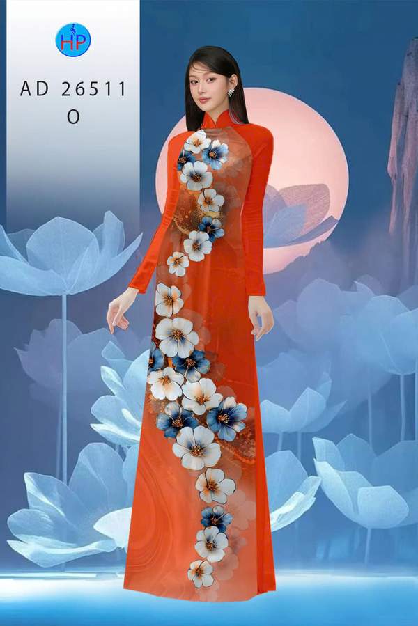 Vải Áo Dài Hoa In 3D AD 26511 4 1762737493 223 vai ao dai hoa in 3d ad 26511