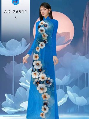 Vải Áo Dài Hoa In 3D AD 26511 24 1762737493 323 vai ao dai hoa in 3d ad 26511