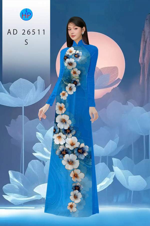Vải Áo Dài Hoa In 3D AD 26511 6 1762737493 323 vai ao dai hoa in 3d ad 26511