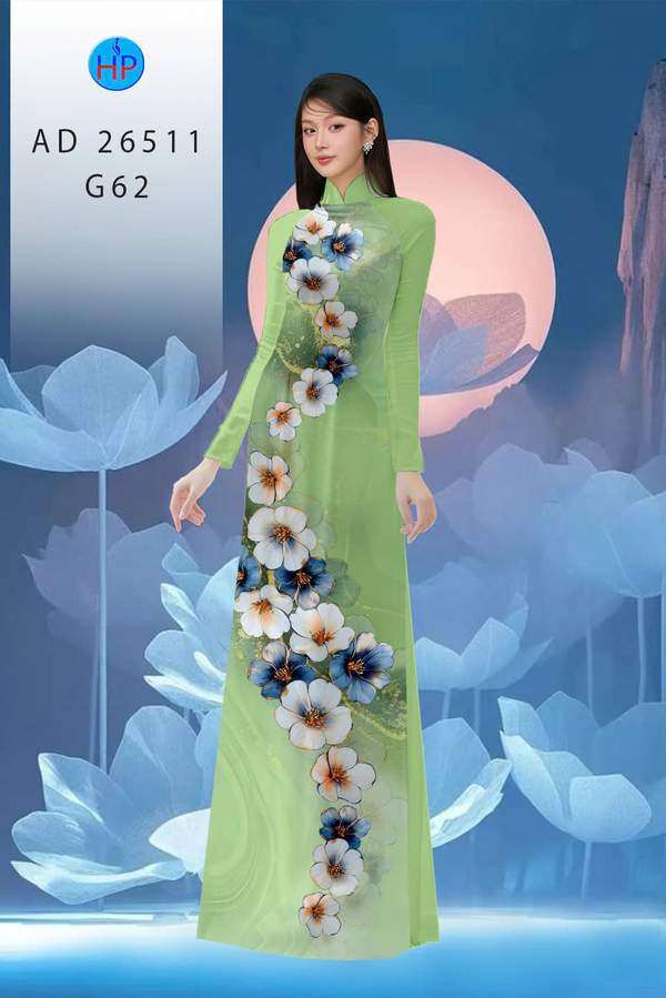 Vải Áo Dài Hoa In 3D AD 26511 13 1762737495 221 vai ao dai hoa in 3d ad 26511