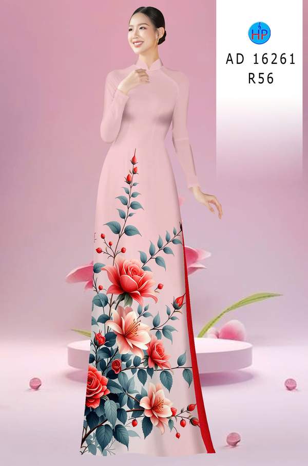 Vải Áo Dài Hoa In 3D AD 16261 4 1762737897 182 vai ao dai hoa in 3d ad 16261