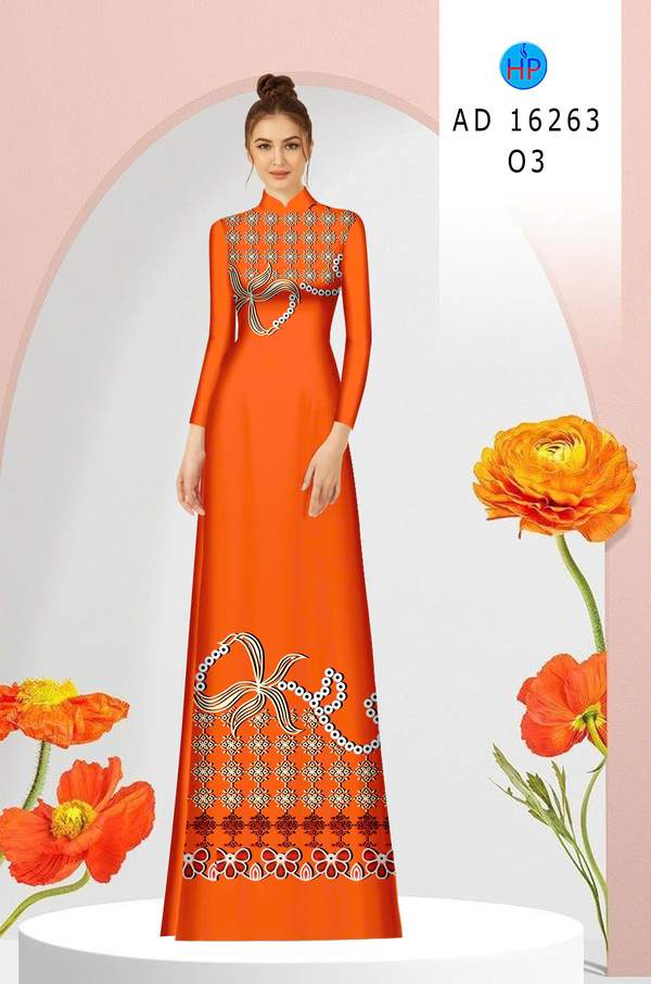 Vải Áo Dài Hoa In 3D AD 16263 7 1762738835 776 vai ao dai hoa in 3d ad 16263