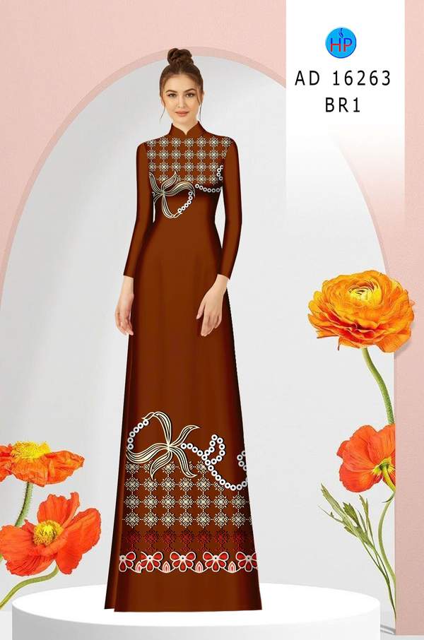 Vải Áo Dài Hoa In 3D AD 16263 5 1762738835 862 vai ao dai hoa in 3d ad 16263