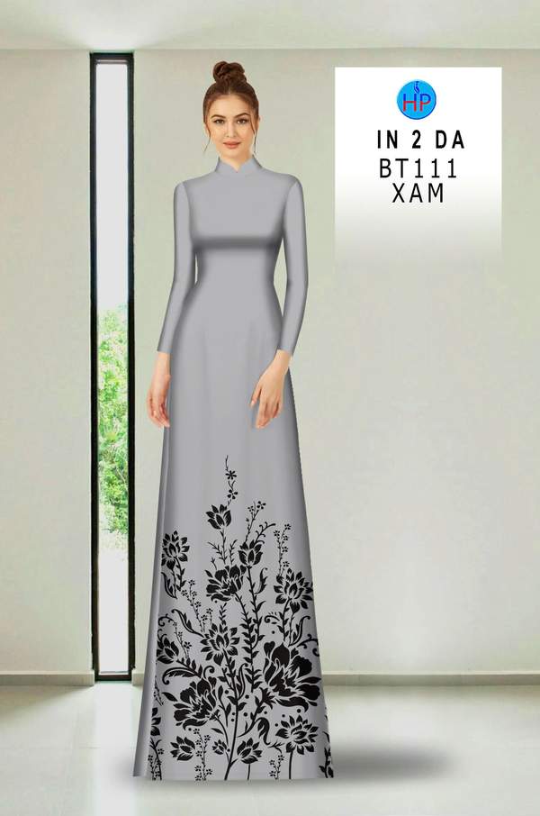 Vải Áo Dài Hoa In 3D AD BT111 3 1762739304 432 vai ao dai hoa in 3d ad bt111