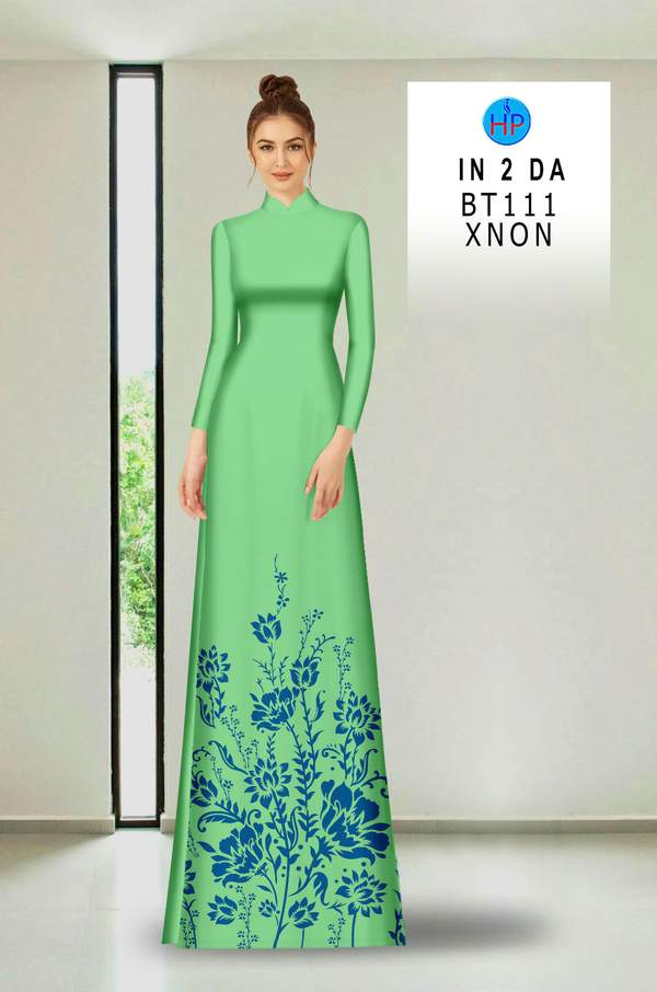Vải Áo Dài Hoa In 3D AD BT111 10 1762739306 107 vai ao dai hoa in 3d ad bt111