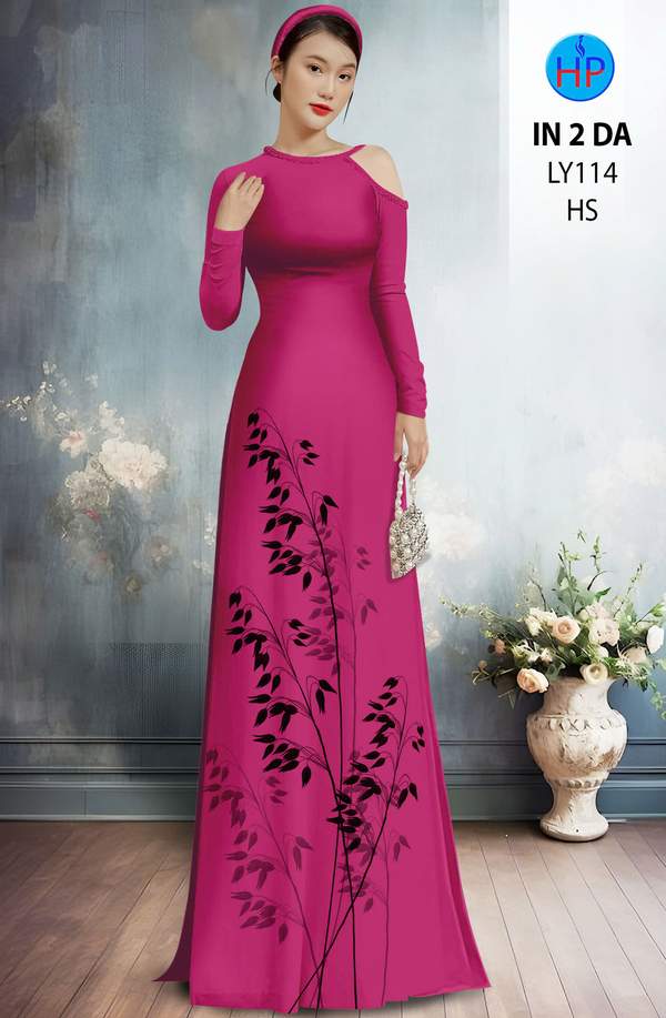 Vải Áo Dài Hoa In 3D AD LY114 4 1762909593 10 vai ao dai hoa in 3d ad ly114