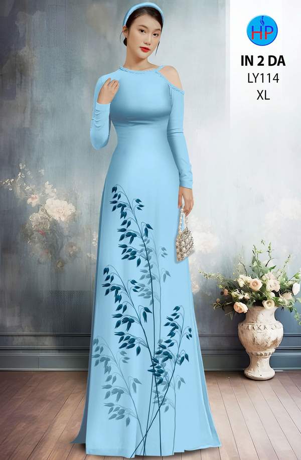 Vải Áo Dài Hoa In 3D AD LY114 6 1762909594 163 vai ao dai hoa in 3d ad ly114