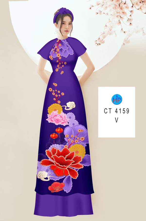 Vải Áo Dài Đón Xuân AD CT41159 10 1762910040 270 vai ao dai don xuan ad ct41159