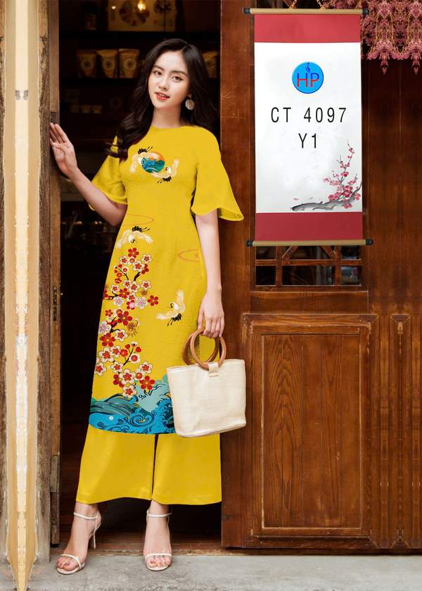 Vải Áo Dài Đón Tết AD CT4097 18 1762910487 58 vai ao dai don tet ad ct4097