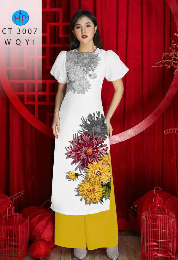 Vải Áo Dài Hoa In 3D AD CT3007 2 1762910933 342 vai ao dai hoa in 3d ad ct3007